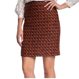 Kate Spade Multicolor Tweed Skirt